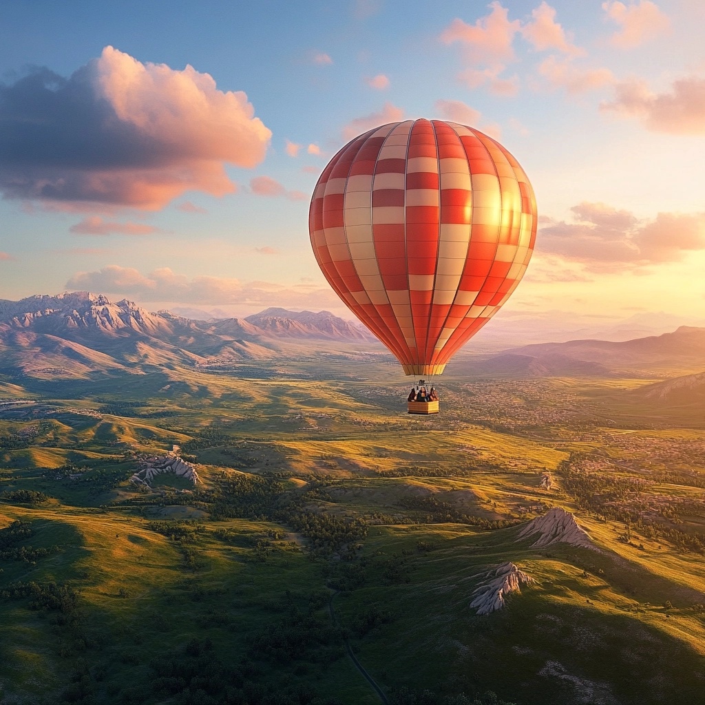 Un voyage en mongolfiere