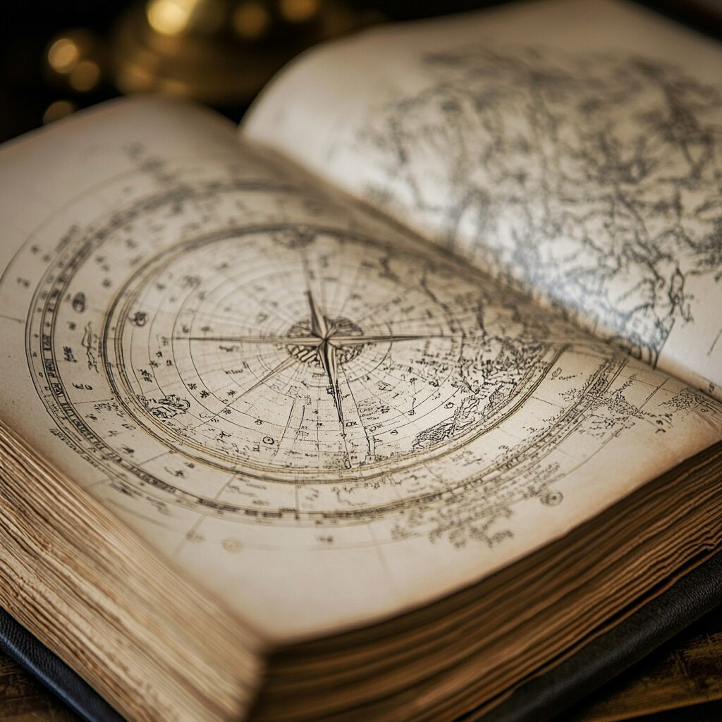 livre ancien astrologie