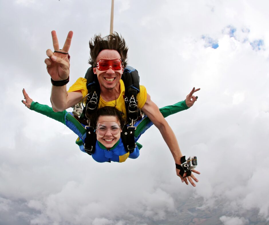 saut en parachute